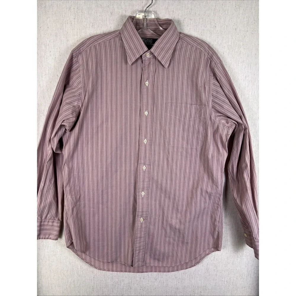 Polo By Ralph Lauren Men's Alcott Small Long Sleeve Cotton Shirt‎ (15 - 32/33)